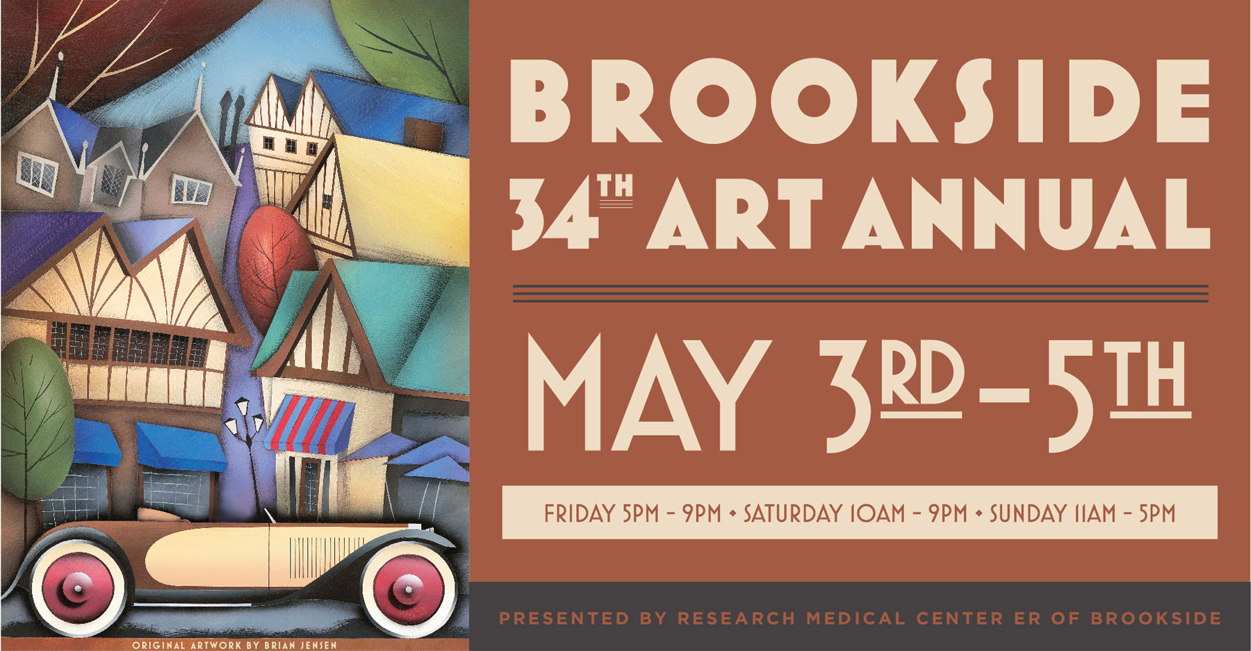 The 34th Brookside Art Annual Returns Next Week with 180 Artists, Local