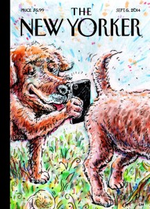 Mylie’s New Yorker Covers series plays with the conventions of the well-known magazine.