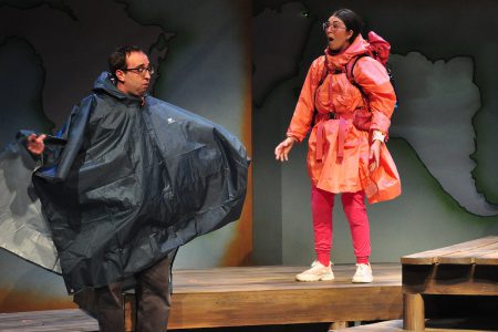 Joshua Gleeson and Elise Poehling in Journey to the Poles of Inaccessibility