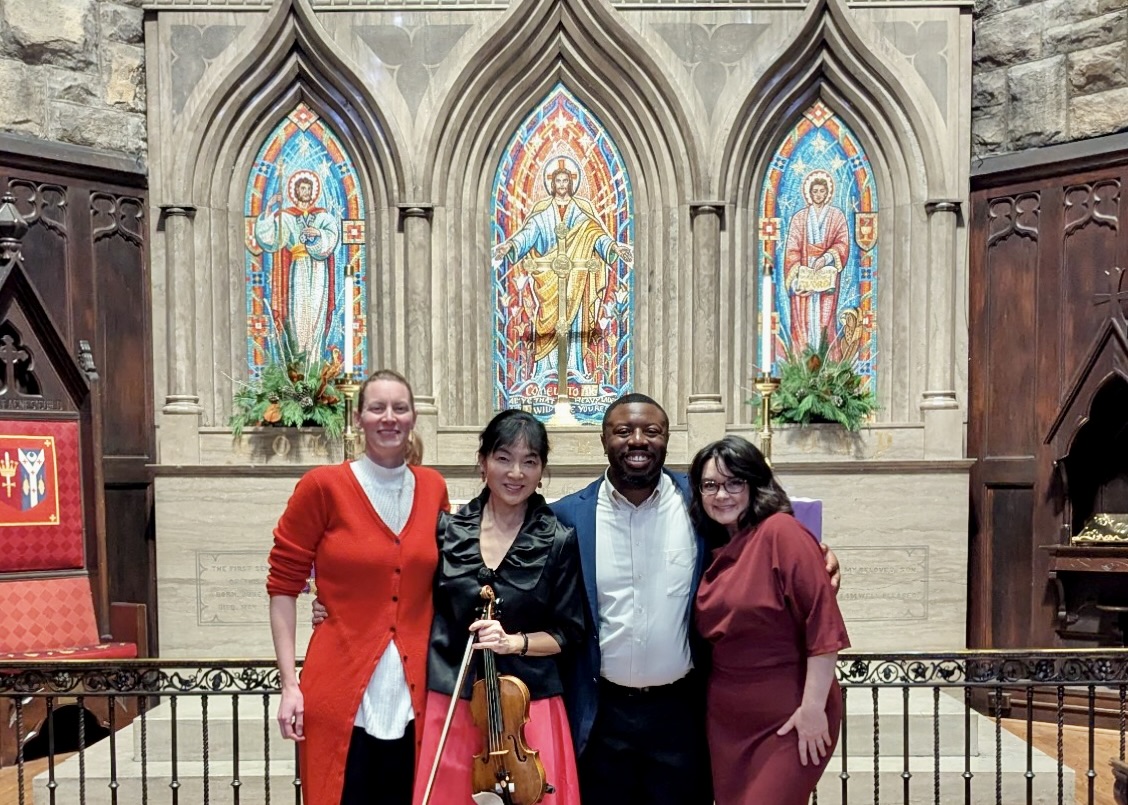 Dr. Elisa Williams Bickers, Elizabeth Suh Lane, Cameron J. Rolling and Sarah Tannehill Anderson